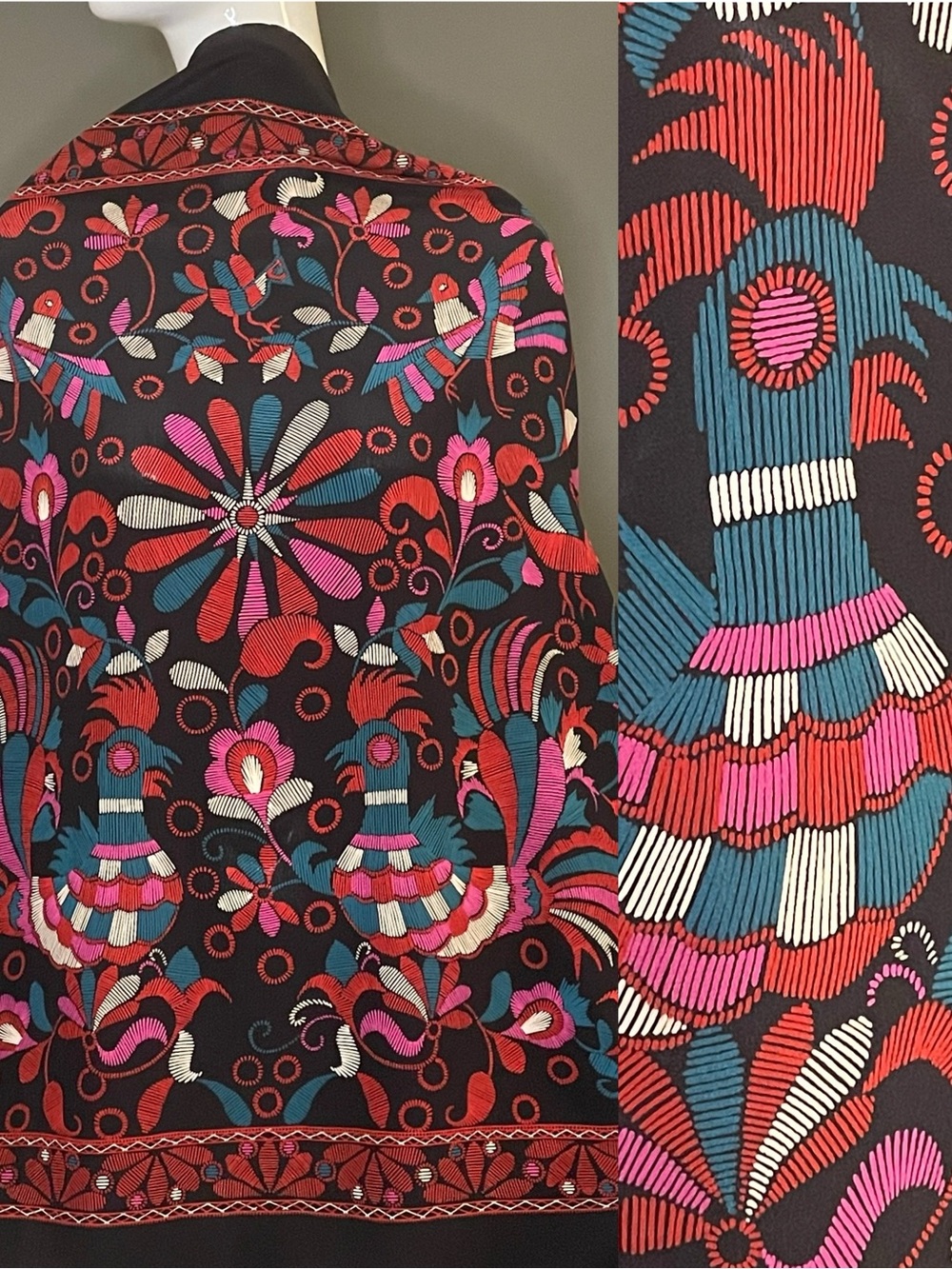 Gorg Vintage Valentino Silk Scarf 30 In Sq Excellent Condition